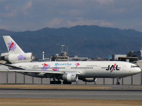 JALウェイズ McDonnell Douglas DC 10 JA8544 伊丹空港 航空フォト by ぶちょさん 撮影2005年02月04日