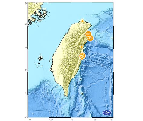 花蓮連3震 最大規模豐濱39震度5級 新聞 Rti 中央廣播電臺