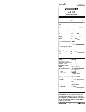 Fillable Online Lipid Regform Pdf Unc Eshelman School Of