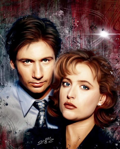 DeviantArt On Twitter Mulder Scully X Files By Larkistin89