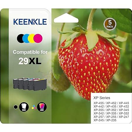 Epson Multipack Fraise Cartouches D Encre D Origine Couleurs