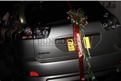 Photos Of The Car Diamond Platnumz Bought His Mother On Her Birthday