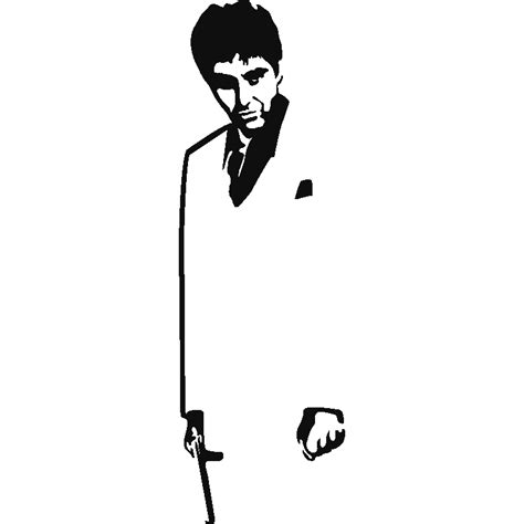 Scarface Stickers Murals Silhouettes