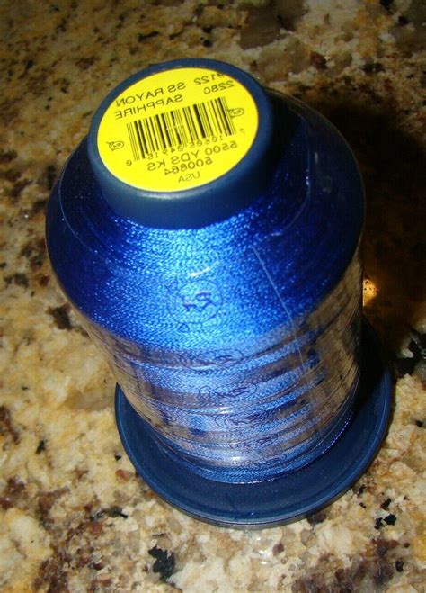 Large Spool Robison-Anton Machine Embroidery Thread 5500 Yds