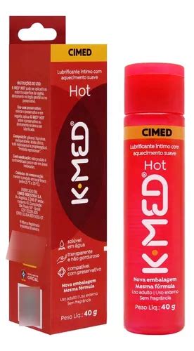 K med Hot Gel Lubrificante Íntimo Fire g Cimed MercadoLivre