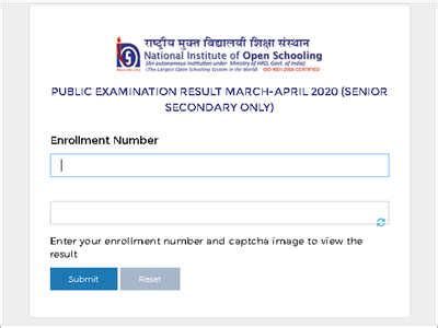 NIOS 12th Result 2020 Declared How To Check Results At Nios Ac In