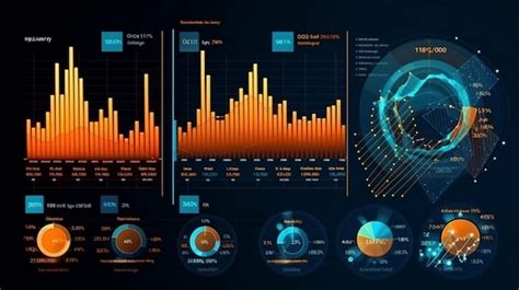 Premium Ai Image Data Analytics Report Infographic With Graph