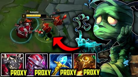 AMUMU TOP LANE PROXY CARRY STRAT HOW TO PLAY AMUMU TOP CARRY