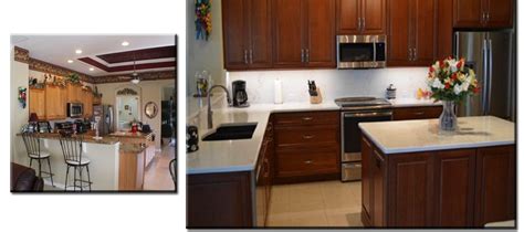 Remodeled Kitchen Dark Cabinets Kitchen And Bath On The Isle