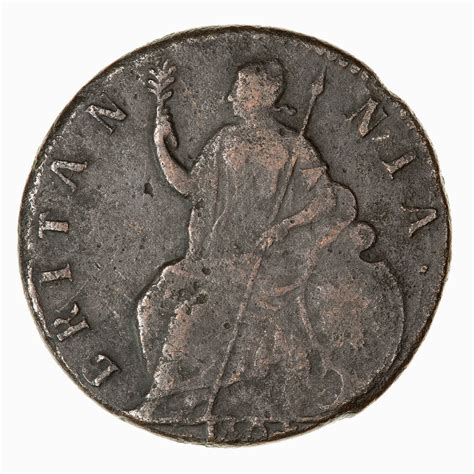 Coin Halfpenny William Mary Great Britain