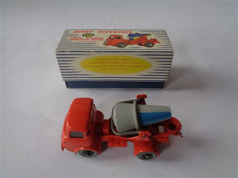 Dinky Super Toys Lorry Mounted Concrete Mixer With Box Toy Paradise