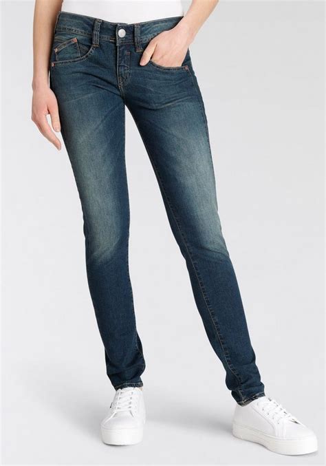 Herrlicher Slim-fit-Jeans Gila Slim Organic Denim umweltfreundlich dank ...