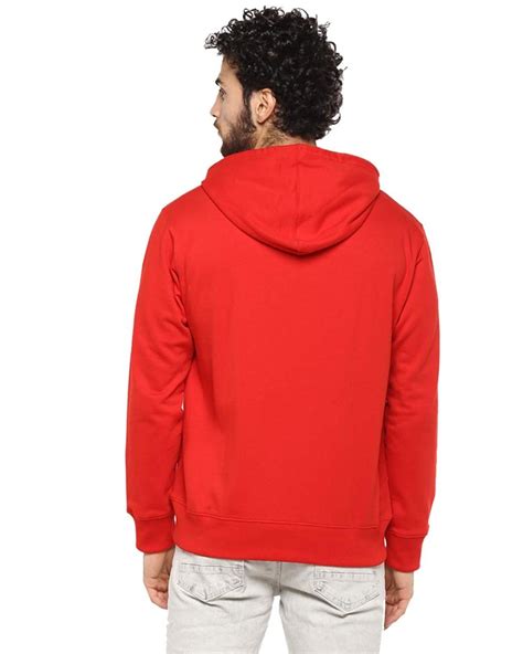 Buy Mens Red Bangalore Typography Hoodie For Men Red Online At Bewakoof