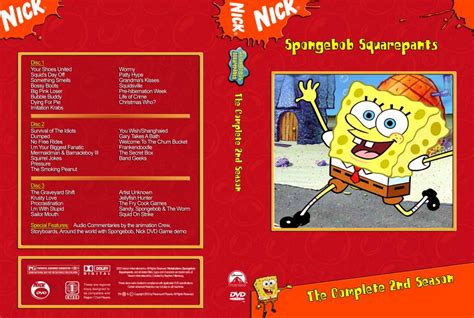 Spongebob Season 2 - TV DVD Custom Covers - 509Spongebob Squarepants - The Complete 2nd Season ...