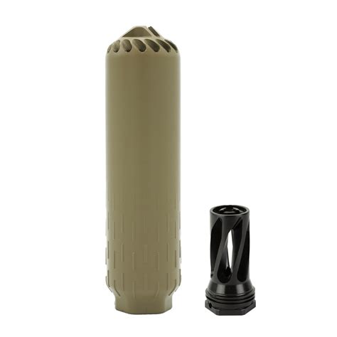 Huxwrx Oss Flow 556k Suppressor Kit Fde With 12x28 Flash Hider