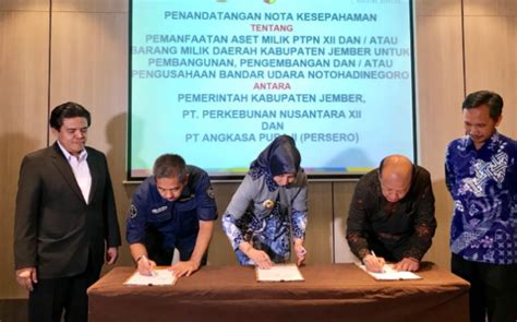 Ap Ii Teken Mou Dengan Ptpn Xii Untuk Kembangkan Potensi Dan Kelola