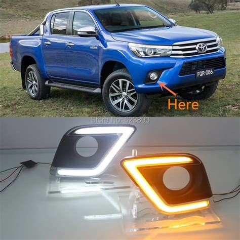 For Toyota Hilux Revo Vigo Th Gen X Super Bright Led Drl