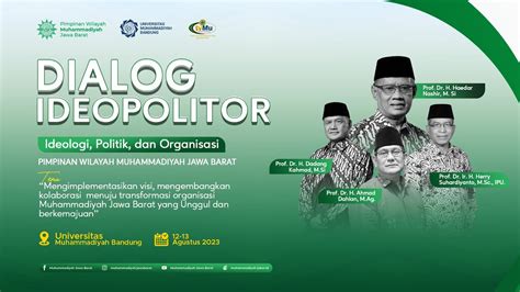 Pembukaan Dialog IDEOPOLITOR Pimpinan Wilayah Muhammadiyah Jawa Barat