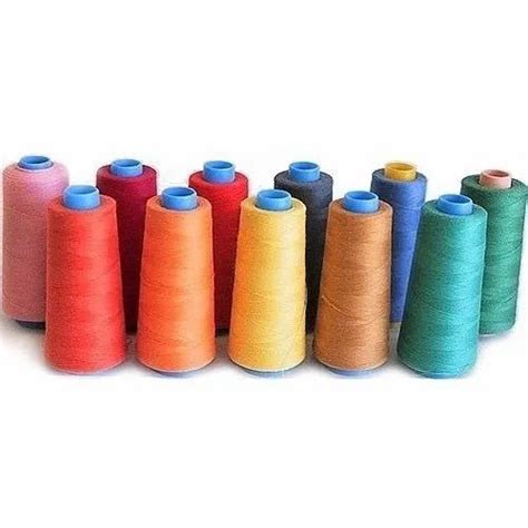 Agni Plain Embroidery Sewing Thread For Textile Industry Packaging