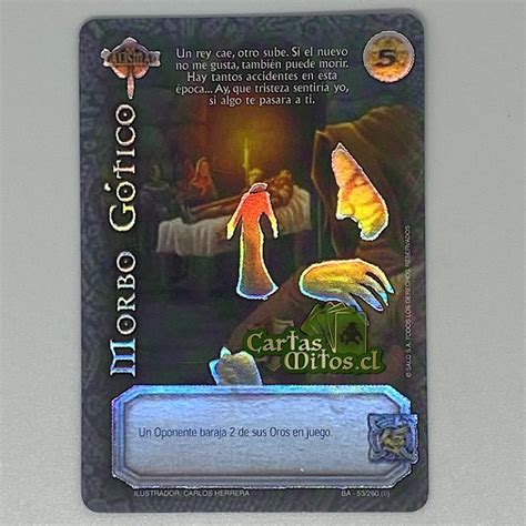 Morbo Gótico Myl Liber Dominus Arsenal Cartas Mitos