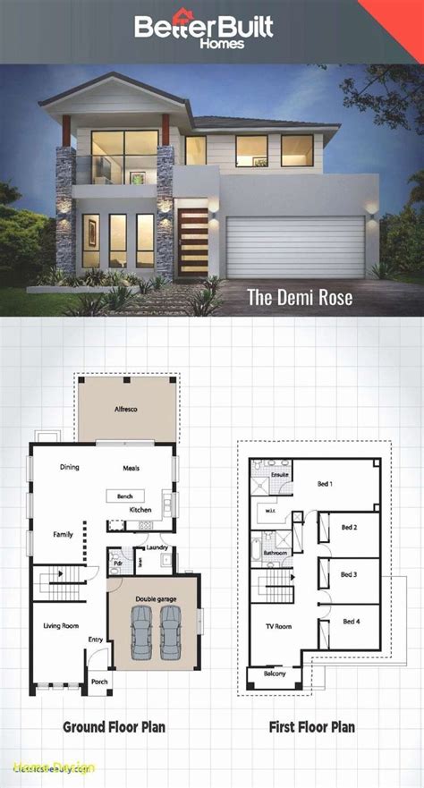 46+ Double storey house plans pictures ideas