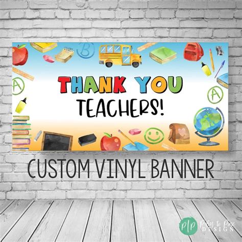 Teacher Appreciation Banner Teacher Appreciation Week Decor - Etsy