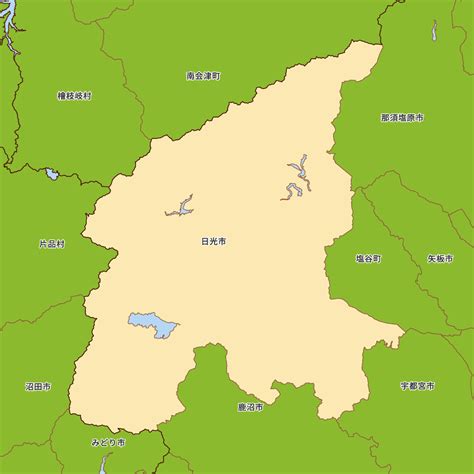 栃木県日光市の地図 Map It マップ・イット