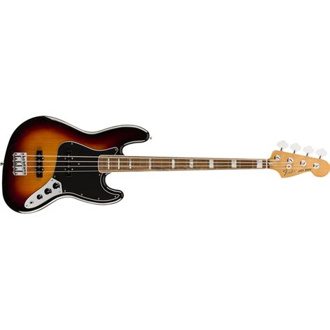 Fender Vintera 70s Jazz Bass Pau Ferro Fingerboard 3 Color Sunburst