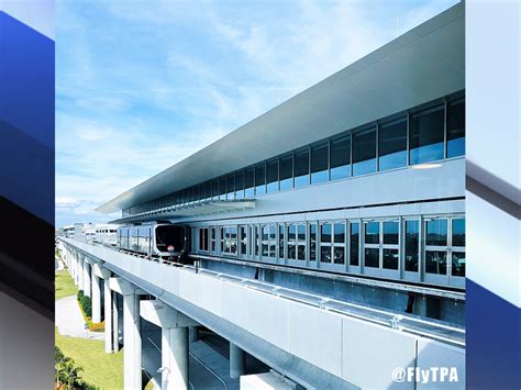 New Rental Car Center Skyconnect Air Tram Unveiled At Tampa