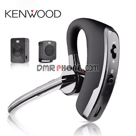 Walkie Talkie Kenwood Bluetooth Headset Wireless PTT Speaker Mic - Digital Mobile Radio Phone