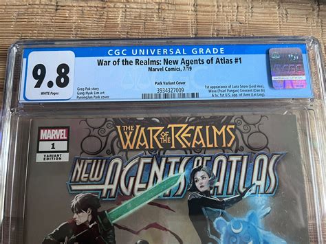 War Of The Realms New Agents Of Atlas 1 CGC 9 8 1 25 Variant Park