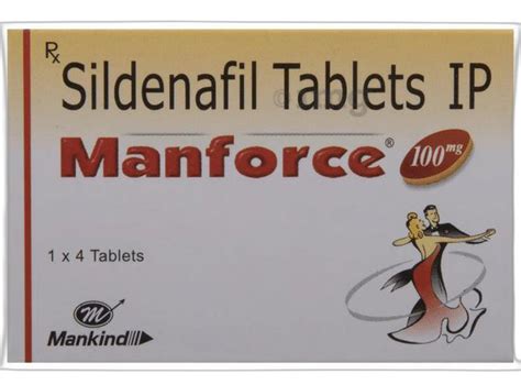 Sildenafil 100 Mg Tablets Manforce Tablet 100 Mg At Rs 255 Box