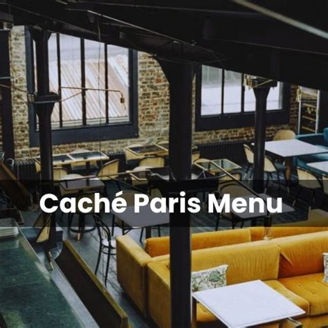 Café De Flore Menu Prix France Mis à jour pour 2024