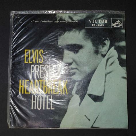 【やや傷や汚れあり】ビニジャケエルヴィスプレスリーes 5042ハートブレイクホテル エルビス Elvis Presley 日本盤 の落札