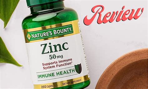 Nature’s Bounty Zinc Review: Pros, Cons and More!