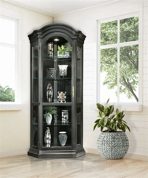 Corner Curio Cabinet