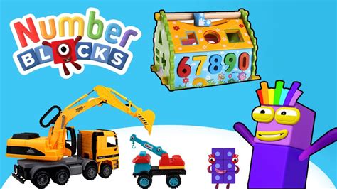 Numberblocks Jigsaw Puzzle Making Numberblocks Mathlink Cubes Learn To Count 1 To 5 Youtube