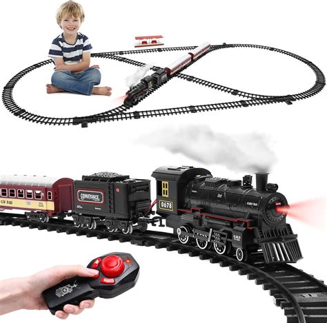 Amazon Juego de tren para niños motor de locomotora de control