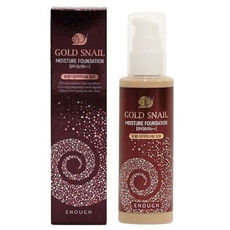 Tonal krem Enough Gold Snail Moisture Foundation 13 100 ml - Qiymeti ...