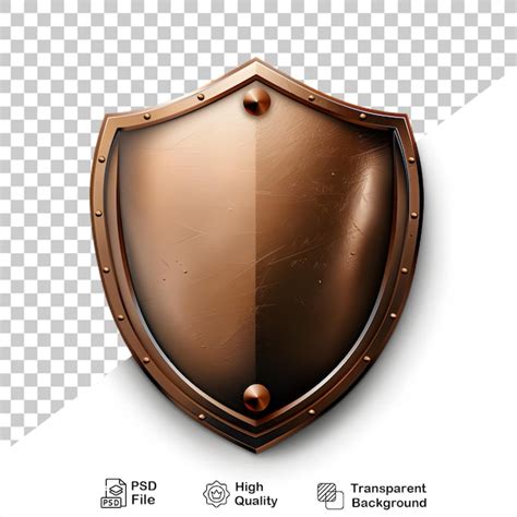 Escudo De Bronze Png Sem Fundo PSD Premium