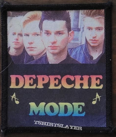 Vintage Depeche Mode Patch Tshirtslayer Tshirt And Battlejacket Gallery