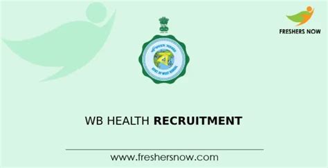 WB Health Recruitment 2023 Notification For 91 Posts