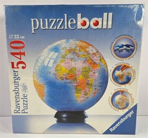 Ravensburger Puzzleball The Earth Globe Piece D Puzzle New