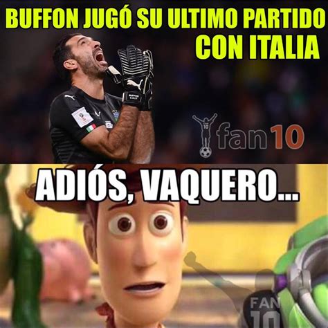 Adi S Vaquero Los Memes Lloran A Buffon E Italia Sin Mundial