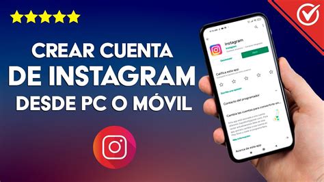 C Mo Crear Una Cuenta En Instagram Desde Pc O M Vil Paso A Paso Youtube