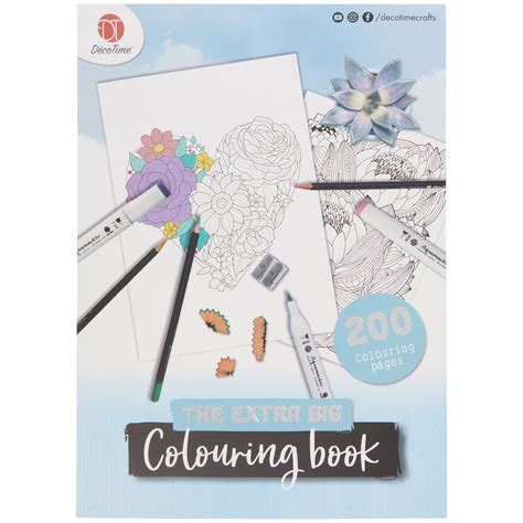 Promo Action livre de coloriages pour adulte décotime chez Action