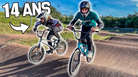 J AFFRONTE UNE CHAMPIONNE DE BMX RACE YouTube