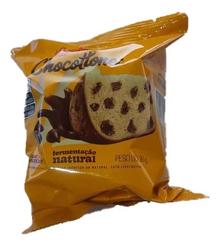 Mini Chocottone Gr Bauducco Panettone C Gotas Chocolate Mercadolivre