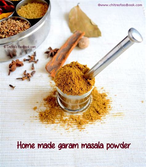 HOMEMADE GARAM MASALA POWDER RECIPE PODI RECIPES