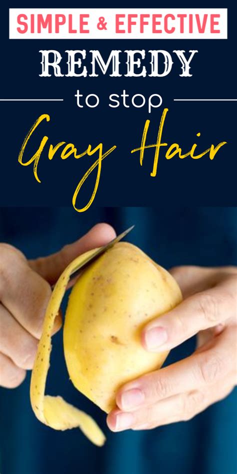 Get Rid Of Grey Hair Using Only One Powerful Ingredient Beauty Tips For Hair Hair Care Hair